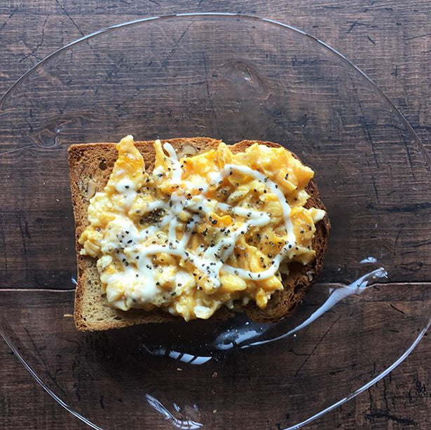 玄米パン オープンサンド