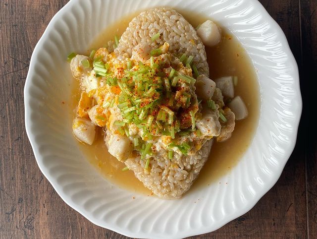 玄米おむすび お手軽ランチ