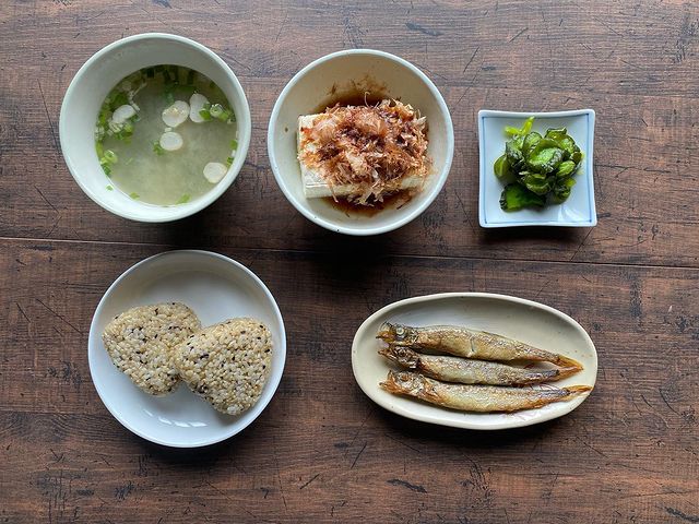 玄米おむすび ランチ