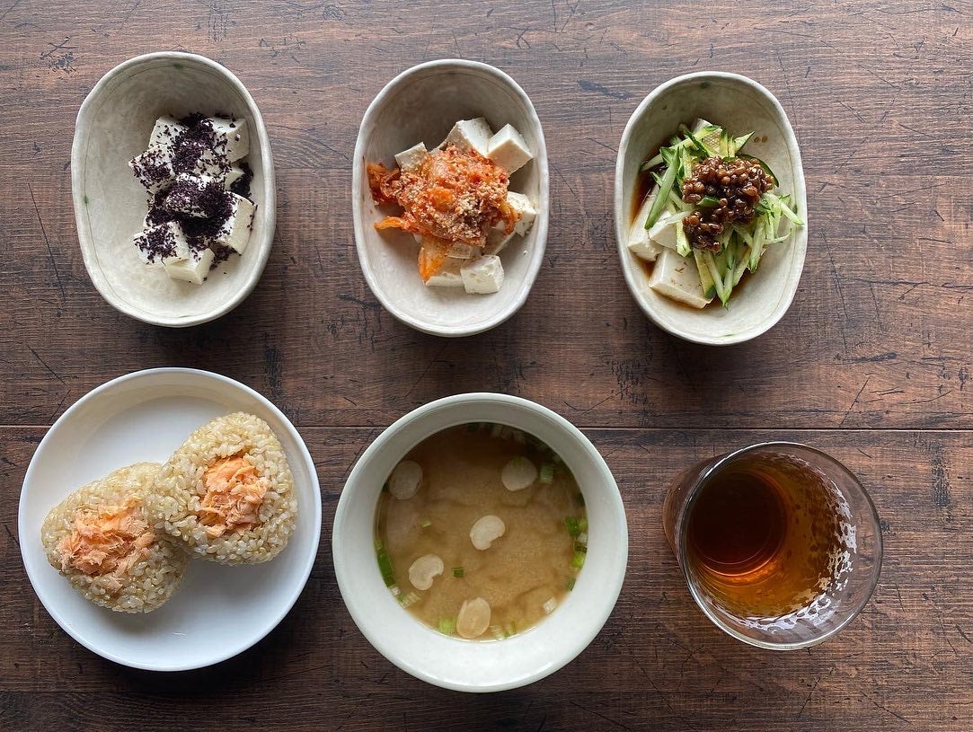 玄米おむすび ちゃちやっとランチ ちゃちゃっと3種