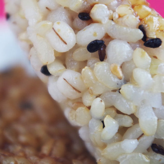 むぎ醤油玄むす