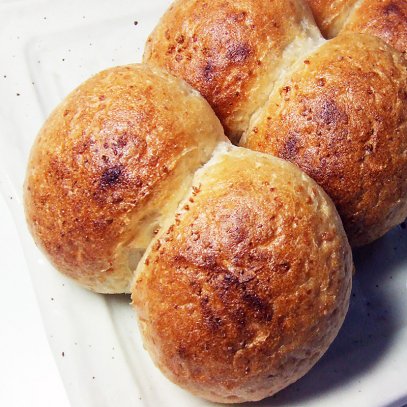 無添加 胚芽玄米パン 高槻コッペ