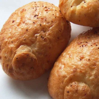 無添加 胚芽玄米パン 玄米コッペ(3個)